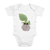 Grow Baby Organic Bodystocking (white)