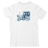 Blue Tractor Children's Cotton T-Shirt - Sizes 1-12 Years