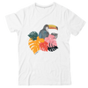 Toucan and Leaves Children's T-Shirt - Sizes 1-12 Years