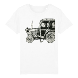 Tractor Organic Cotton Children's T-Shirt (more colours) - Sizes 3-12 Years
