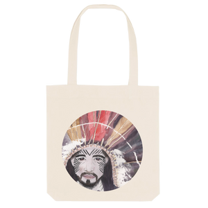 Nixiwaka Yawanawá (round) Organic Canvas Tote Bag