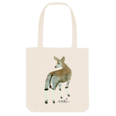 Okapi Organic Canvas Tote Bag