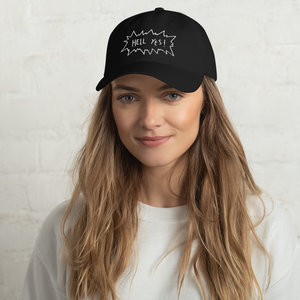 Hell Yes Embroidered Cotton Dad Hat