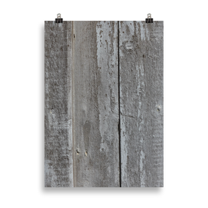 Weathered Wood Poster