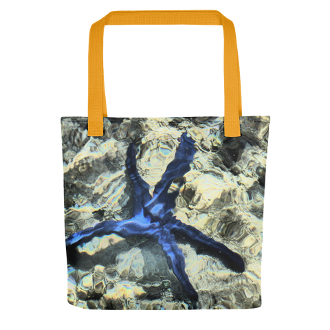 Blue Starfish Tote Bag