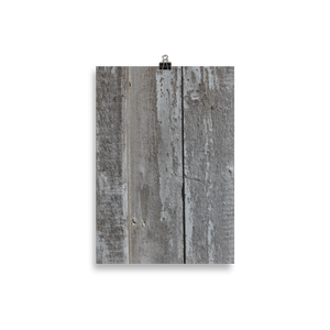 Weathered Wood Poster