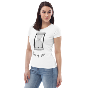 Waist of Time Women's Fitted Organic Cotton T-Shirt
